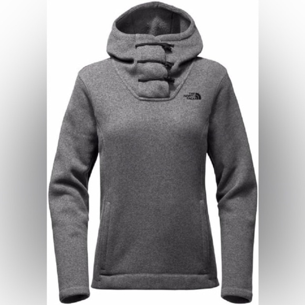 <3 The North Face Women's Gray Pullover Hoodie